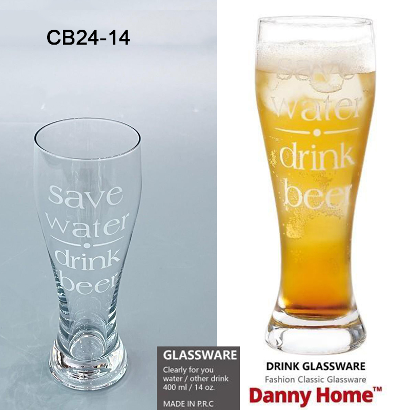 Бирена чаша 440 мл Save Water – Drink Beer - снимка 2