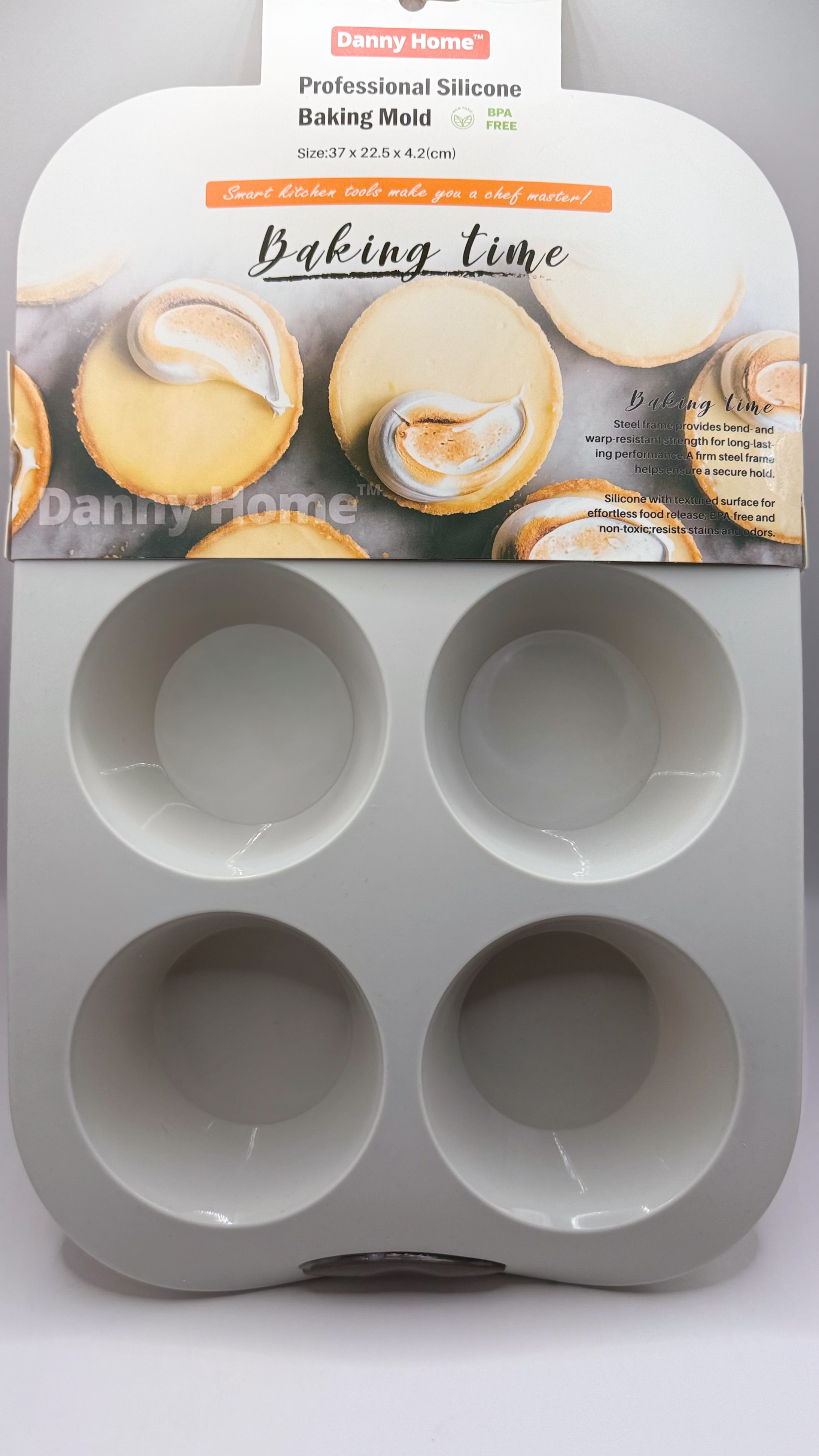 Силиконова форма за мъфини Danny Home DH3404 - снимка 5