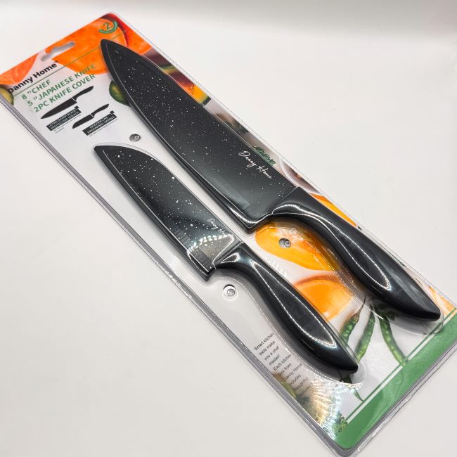 Комплект ножове Danny Home DH3862 Black 2 бр. - снимка 1