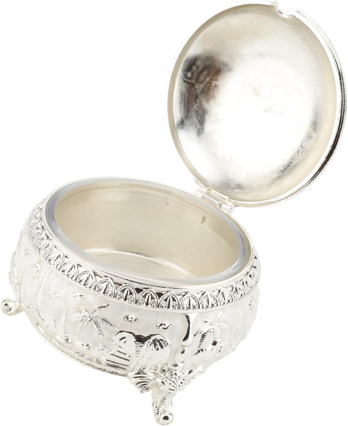 Декоративна захарница със слон | Антична бонбониера - снимка 9