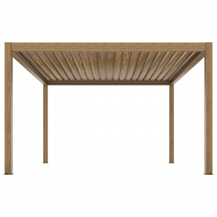 Електрическа пергола LUXE 4x4 м алуминий с LED - снимка 2