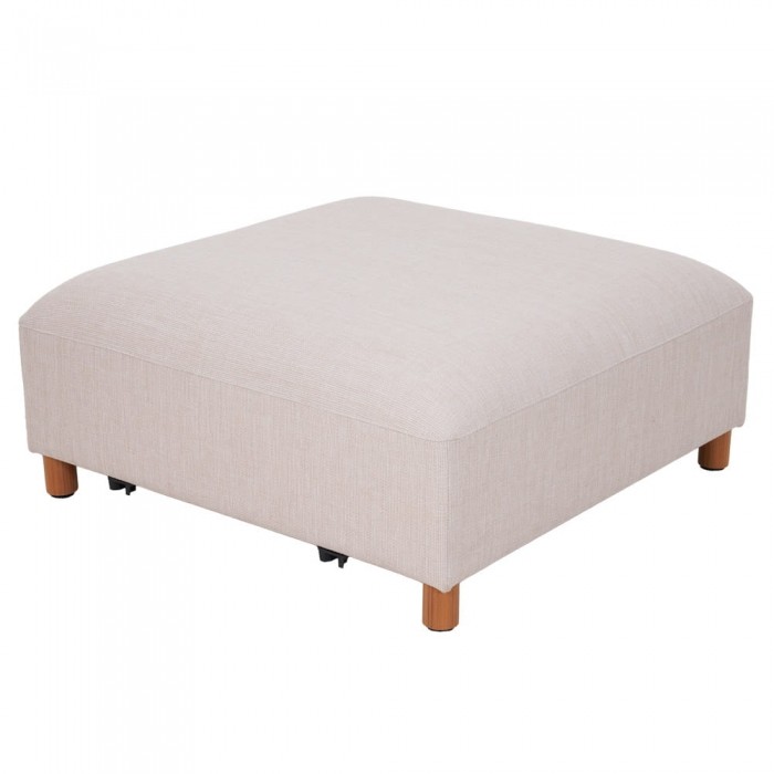 Комплект мебели Kalem бежов с калъфи и 2 маси - снимка 19