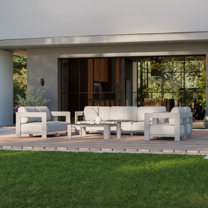 Алуминиева пергола Luxe 3x4 бяла с LED осветление - снимка 6