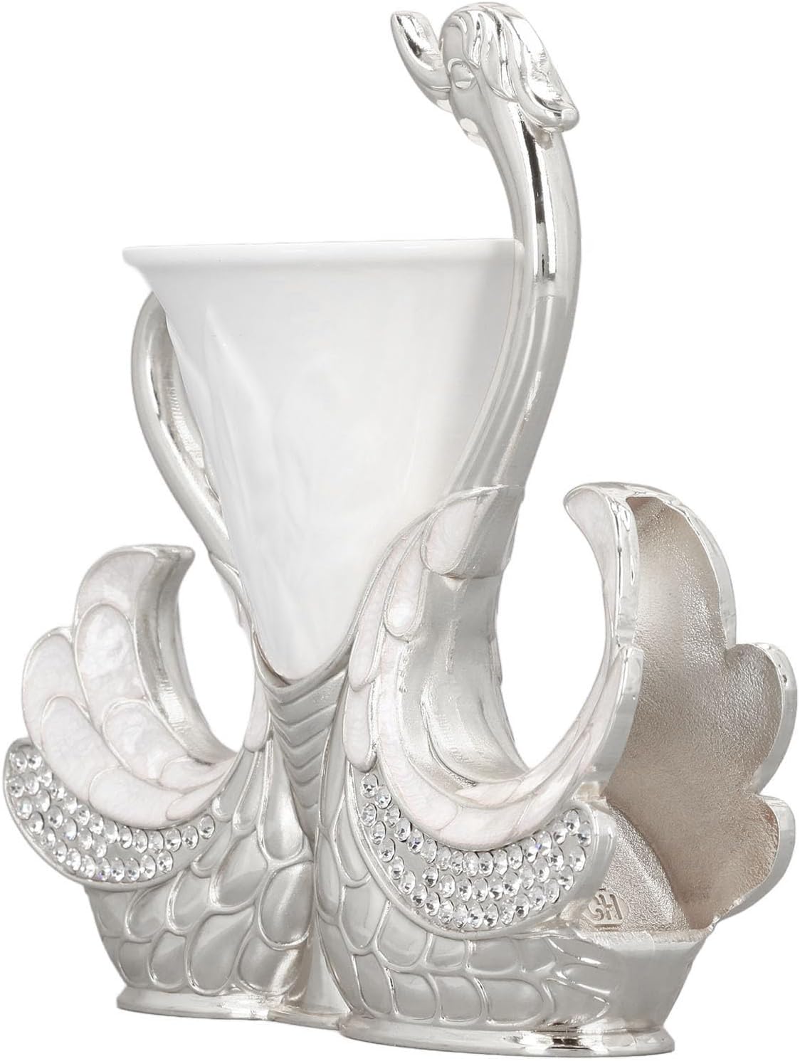 Поставка лебед с 6 лъжички за кафе и десерт - снимка 8