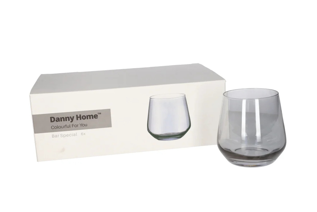 Комплект черни чаши Danny Home DH-CB05-12, 6 бр. - снимка 1