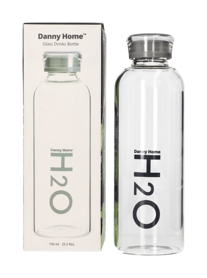 Стъклена бутилка Danny Home H2O 750 мл - снимка 3