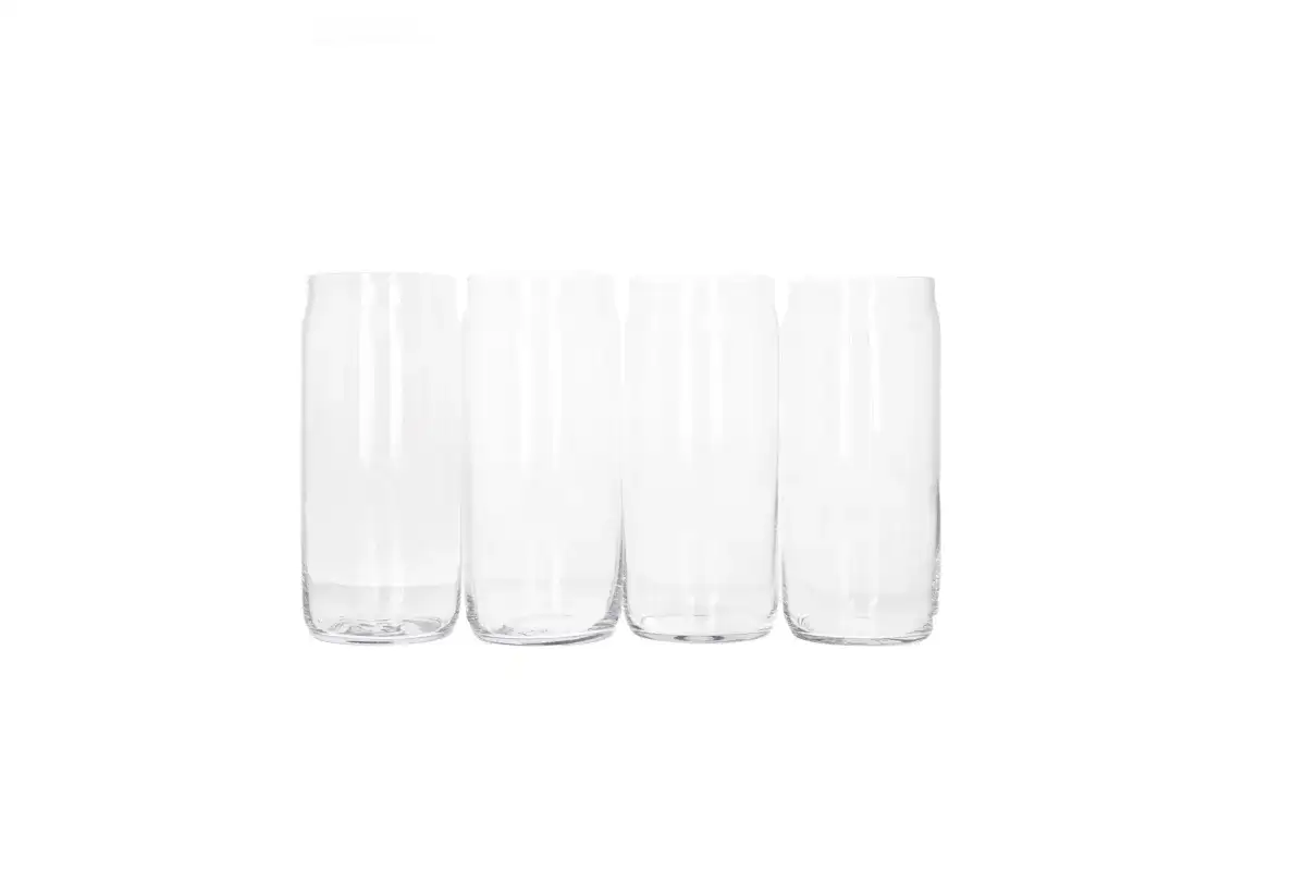 Високи стъклени чаши Danny Home DH-CB01-35, 4 броя - снимка 2