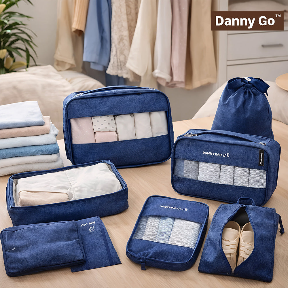 Комплект органайзери за пътуване 7 части Danny Go - снимка 2