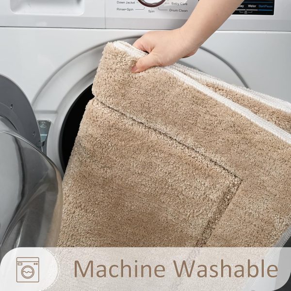 Пухкава постелка за баня Danny Home RM30-03 – 80 х 50 см - снимка 3