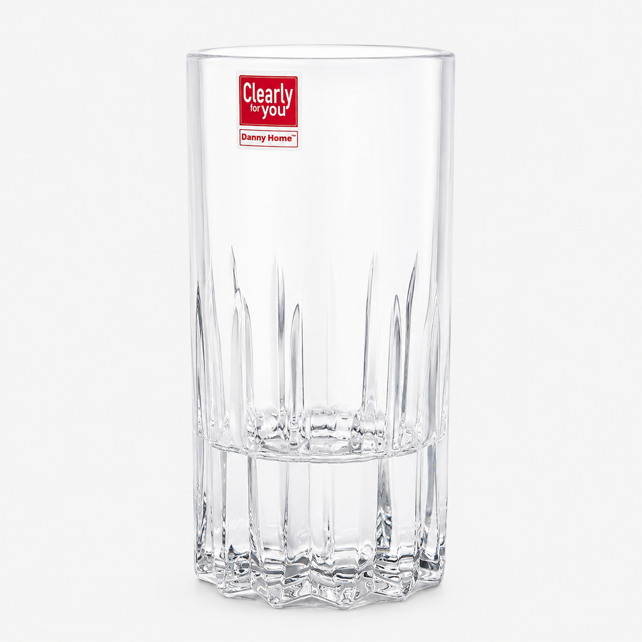 Чаши за вода Danny Home 1988-236 CRYSTAL 2x310 мл - снимка 2