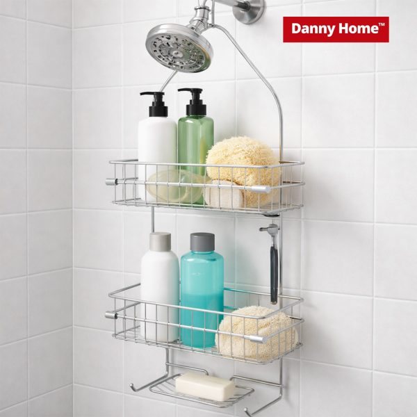 Етажерка за баня Danny Home ZYB084 с 2 нива - снимка 2