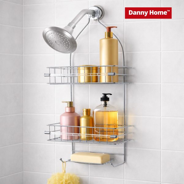Етажерка за баня Danny Home ZYB084 с 2 нива - снимка 3