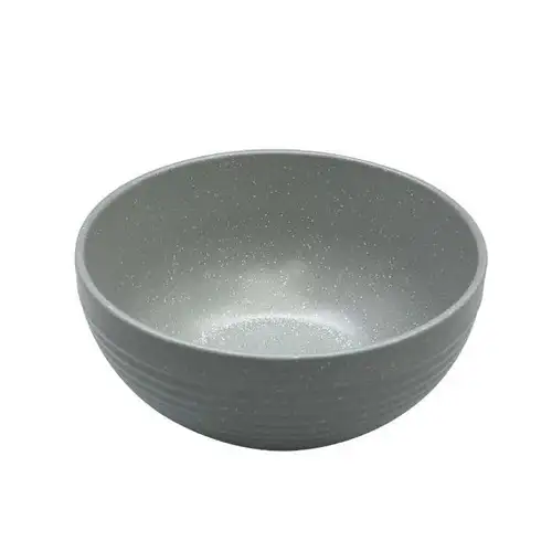 Керамична купа Danny Home 15x7,5 см сива - снимка 2