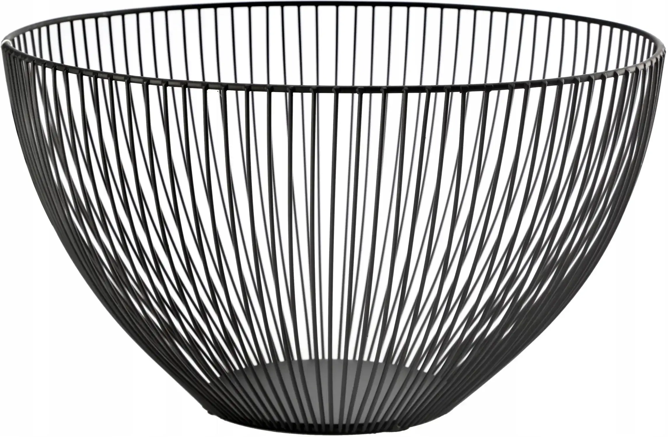 Метална фруктиера черна 25 x 14 см - снимка 5