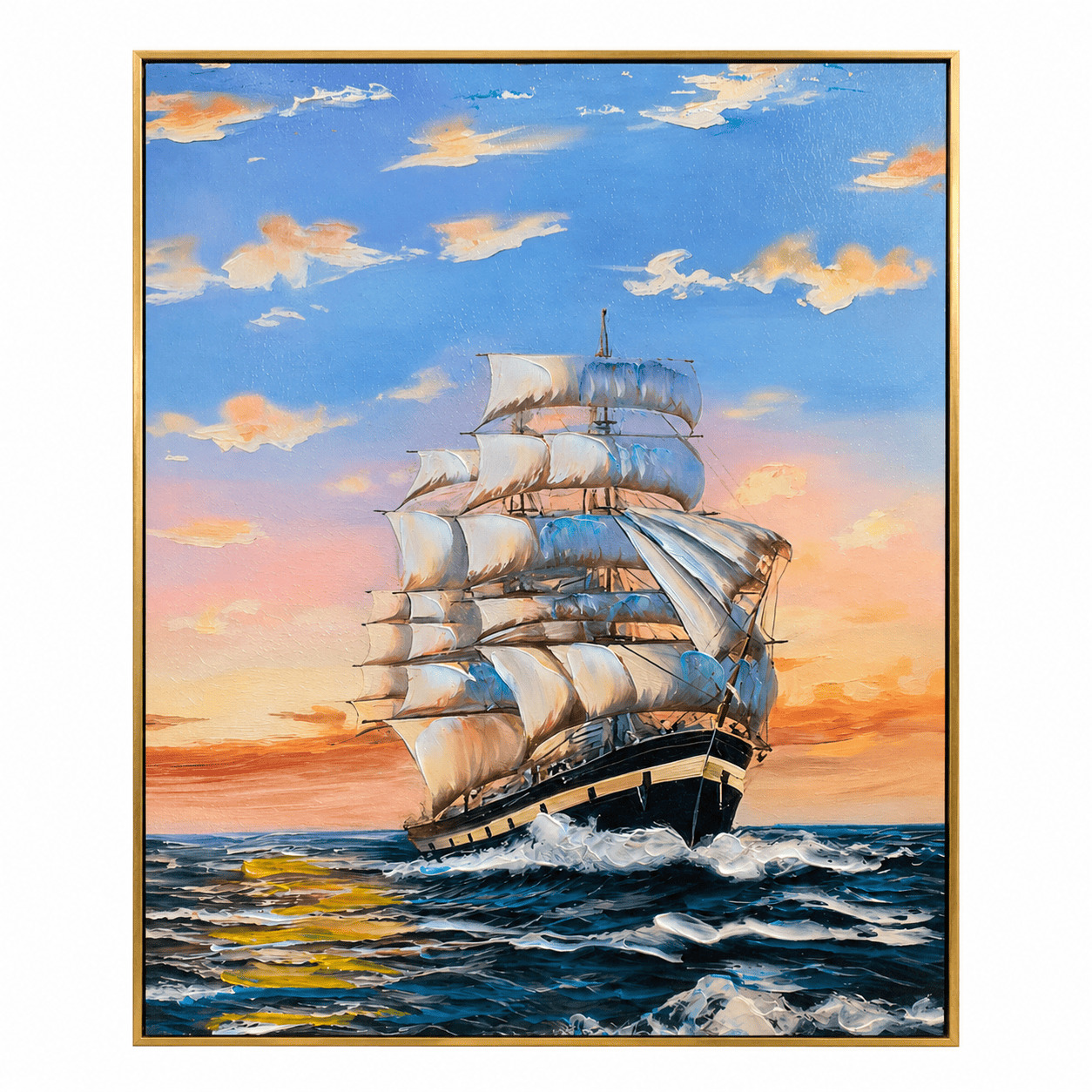 картина В71170 С 60/90 см Кораб - снимка 1