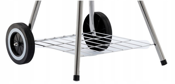 KETTLE CHARCOAL GRILL WITH LID AND WHEELS 46 x 44 x 71 CM - снимка 6