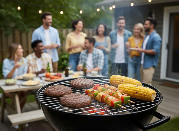 KETTLE CHARCOAL GRILL WITH LID AND WHEELS 46 x 44 x 71 CM - снимка 10