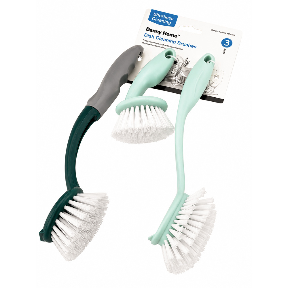 Комплект 3 четки за съдове Danny Home DH-DM23-142 - снимка 1