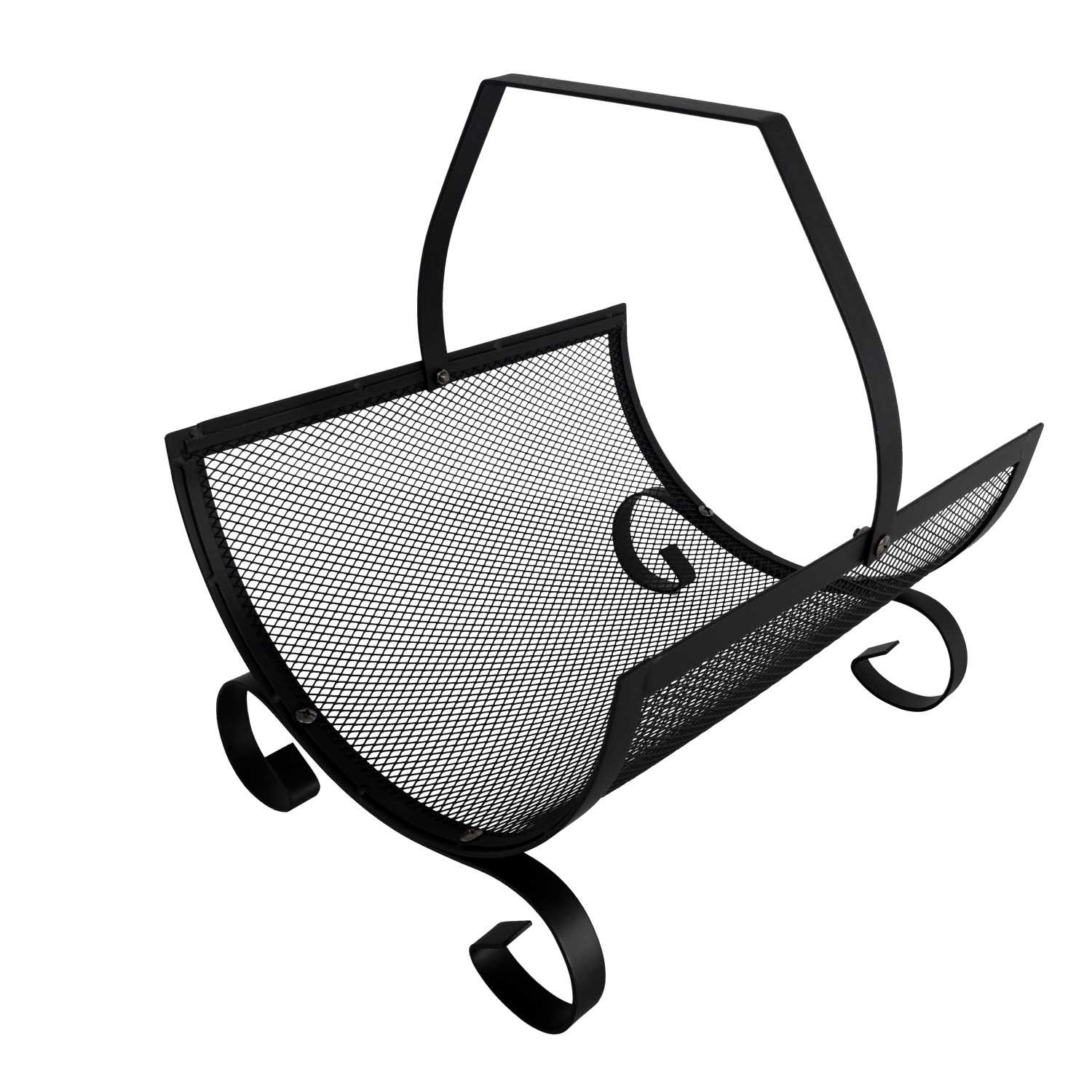 MESH LOG HOLDER BLACK L15" - снимка 2