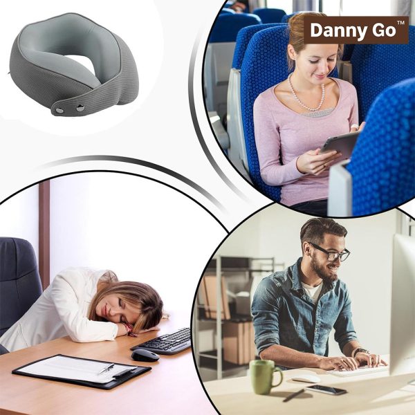 Възглавница за пътуване Danny Go Memory Foam DT066D - снимка 5