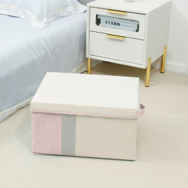 Сгъваема кутия за съхранение - Розова (35 х 18 х 29 см)