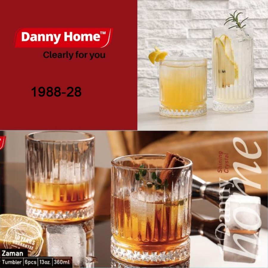 Чаши за уиски 6 бр. 360 мл Danny Home