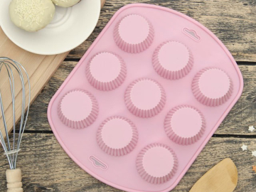 Силиконова форма за мъфини 22x22x4 см | 8 гнезда