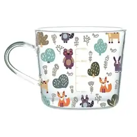 Стъклена мерителна чаша 500 мл със скала