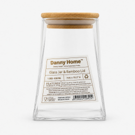 Буркан Danny Home XF032 450 мл с бамбуков капак