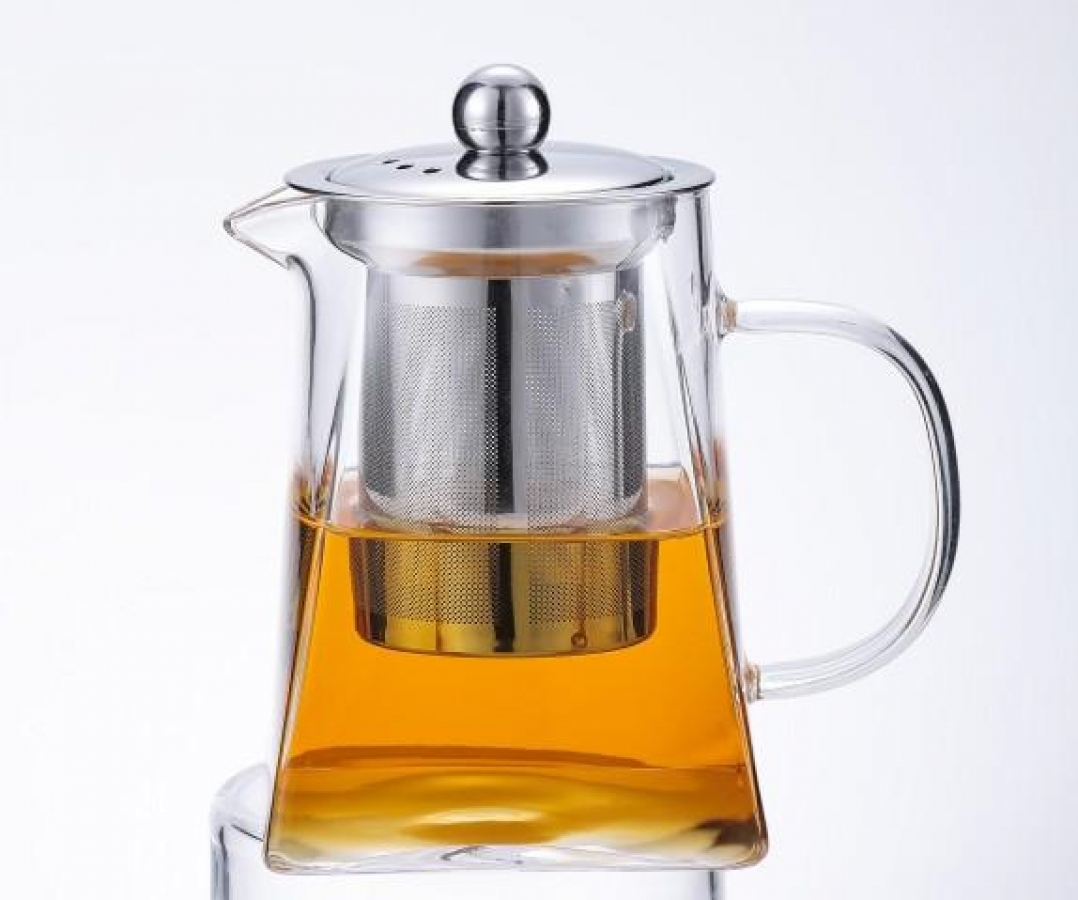 Стъклен чайник с инфузер 450 мл | Glass Teapot Стъклен чайник с инфузер 450 мл | Glass Teapot