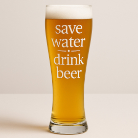 Бирена чаша 440 мл Save Water – Drink Beer
