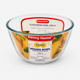Стъклена купа Danny Home 2300 мл от боросиликатно стъкло