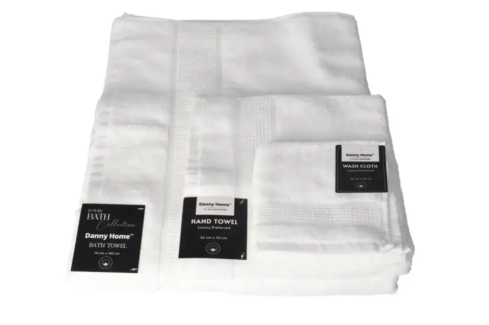 Бяла Хавлиена Кърпа 70см – Чистота и Комфорт от Естествен Памук