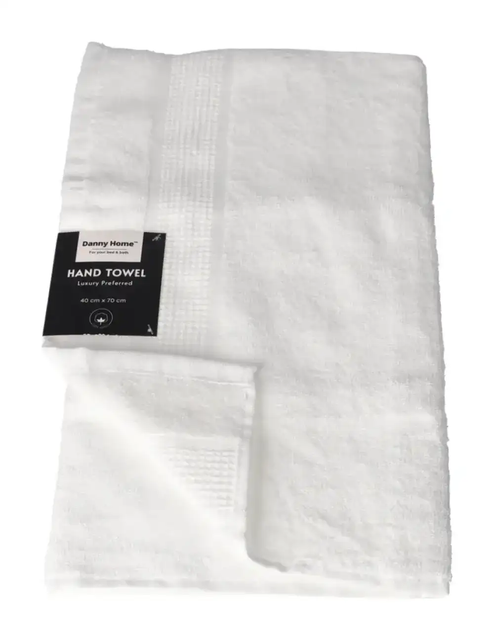 Бяла Хавлиена Кърпа 70см – Чистота и Комфорт от Естествен Памук