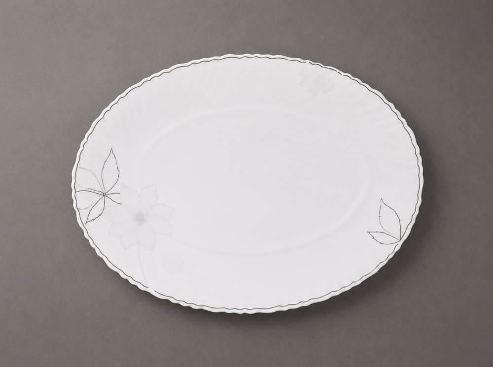 Чиния Danny Home LYP135-M опал 25 см Чиния Danny Home LYP135-M опал 25 см - миниатюра 1
