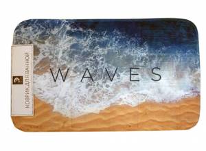 Постелка за баня "WAVES" (92C8480)